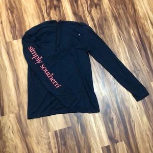 Simply Southern Hooded Long Sleeve Tee